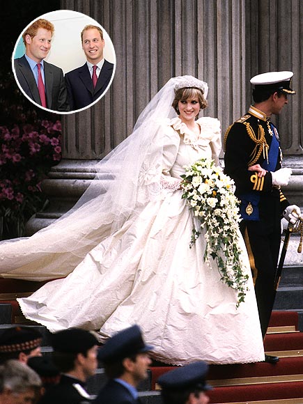 Свадьба принцессы Дианы Принцесса Диана