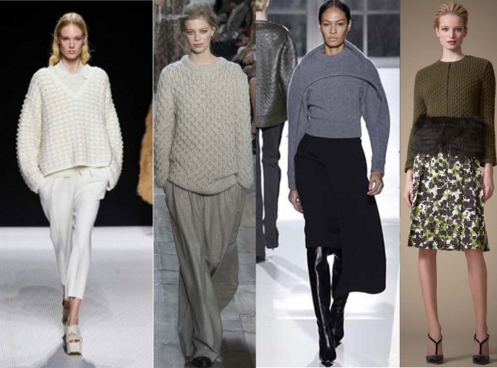 Вязаные свитера мода 2015 Модные вязаные свитера 2015
