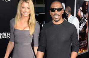 Эдди Мерфи с возлюбленной Эдди Мерфи с Батчер Пейдж