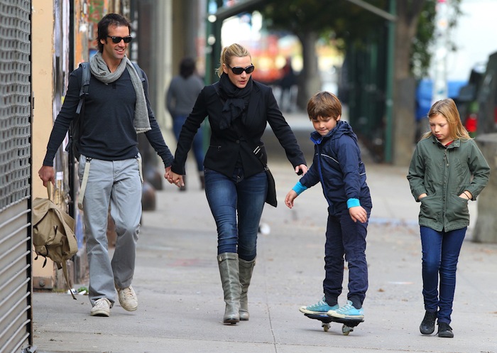 Кейт Уинслет с семьей Кейт Уинслет