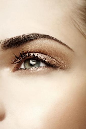 Макияж "Большие глаза" Выстветление