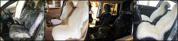 Меховые чехлы для сидений Меховые чехлы
