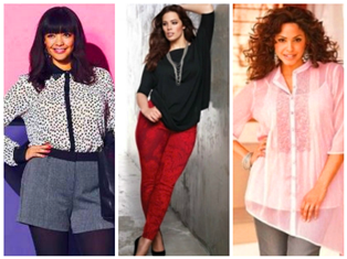 Модные блузки для полных девушек Шустрый Кролик