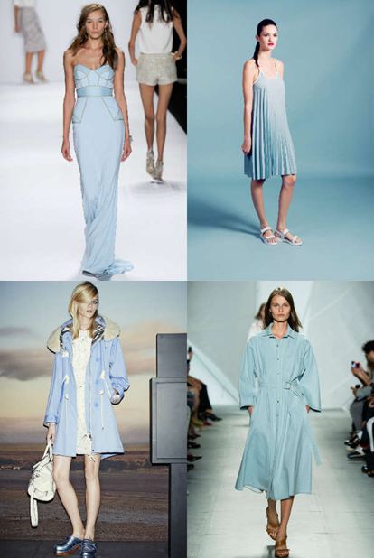 Аквамариновая стихия Модные цвета весна-лето 2015