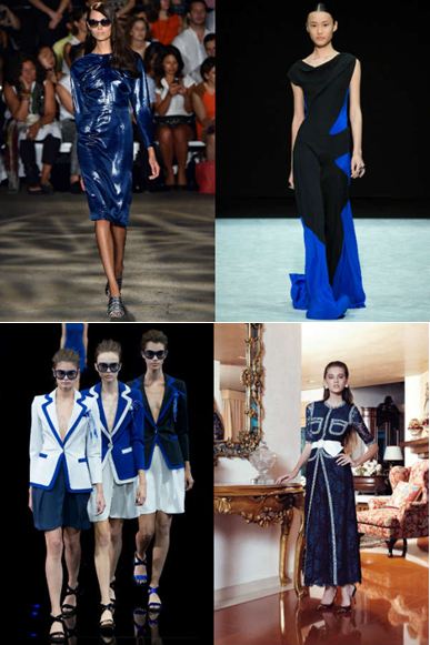 Глубокий синий Модные цвета весна-лето 2015