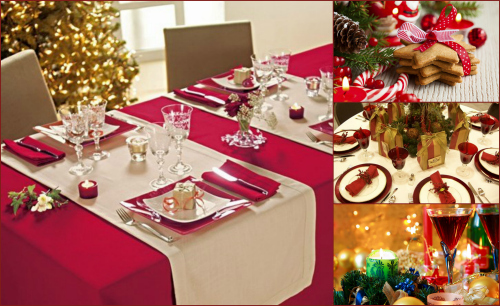 Новогодний стол Новогодний стол как украсить
