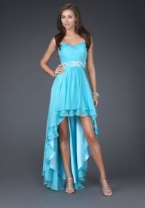 асимметричное платье платье на выпускной