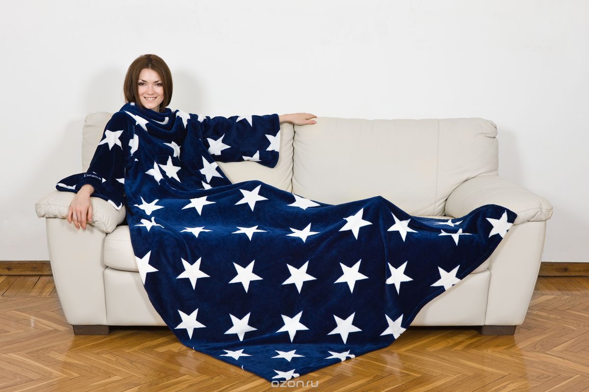 Плед с рукавами Плед с рукавами