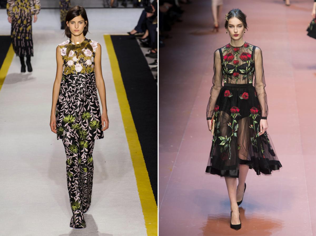 Принт Цветы Принт Цветы