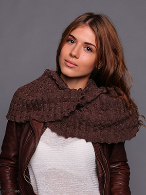 Шарф-восьмерка Как правильно носить шарф-восьмерку