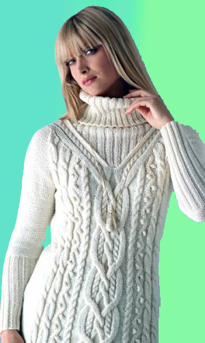 Вязаный свитер Вязаная одежда